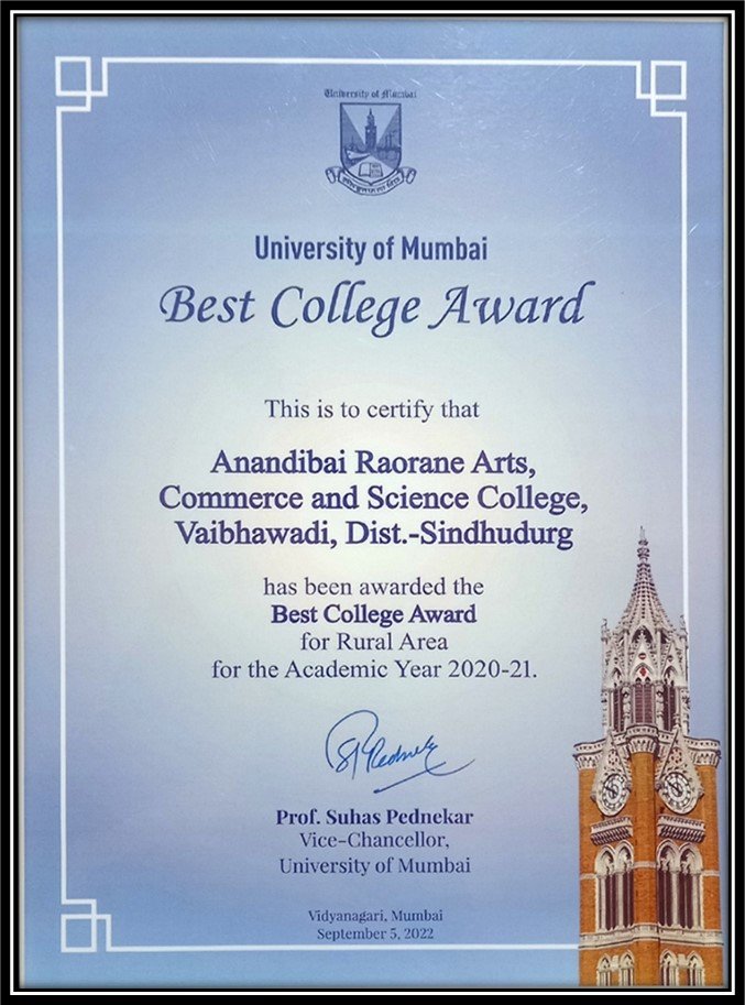 Best College Award 2020-21